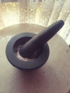 natron mortar and pestle