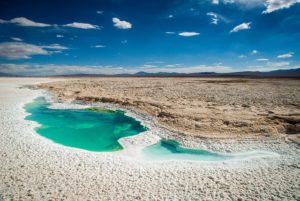 Natron salt flat